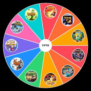 Spin the Wheel: Rayman Games