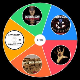 Spin the Wheel: System of a Down Albums