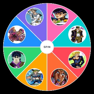 Random JOJO Main Characters Picker