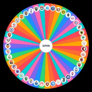 Spin the Wheel: Football teams ❤️❤️❤️