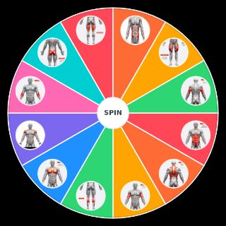 Choose a Random Muscle Groups