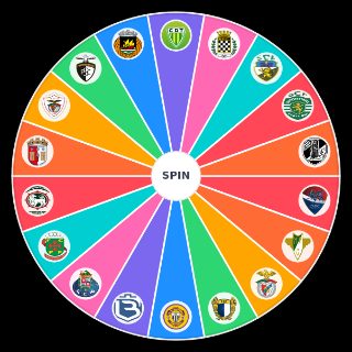 Random Equipas da liga portuguesa Wheel