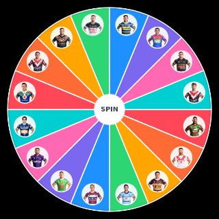 NRL Halfbacks 2021! Wheel