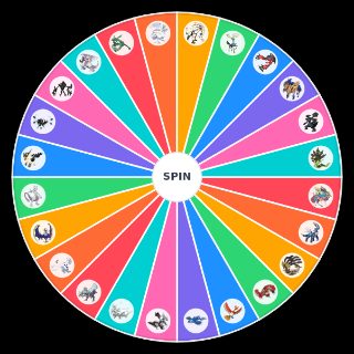 Spin the Wheel: Pokemon Main / Mascot Legendaries