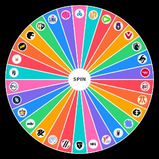 Random VALORANT FRANCHISING TEAMS Wheel