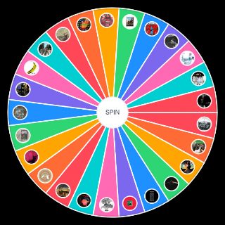 Random Top 25 RYM Albums Wheel