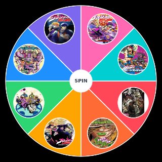 Choose a Random JoJo Part