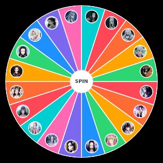 Demon slayer anime waifu official Wheel