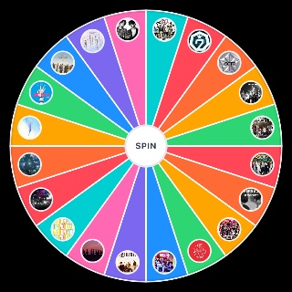 Random Got7 Discography Wheel
