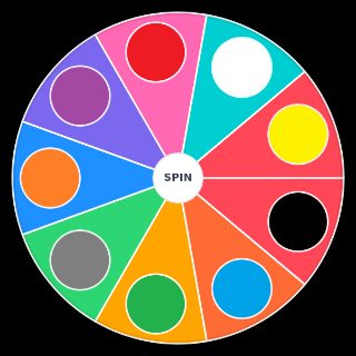 Random Class Folder Color Wheel