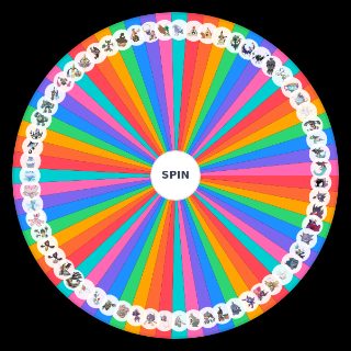 All Ghost Pokemon Wheel