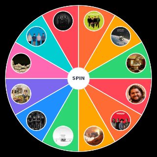 Random Weezer Albums Wheel
