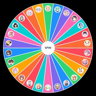 Random HOLOLIVE Wheel