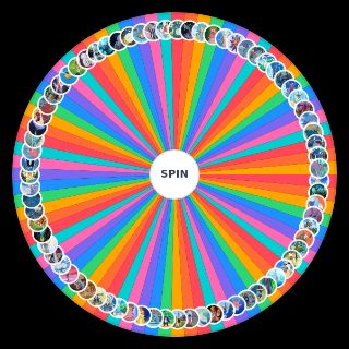 Random Water Type Pokemon Wheel