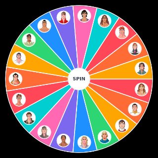 Random Men of Disney Wheel