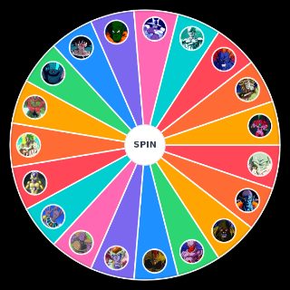 Random dragon ball movie villains Wheel