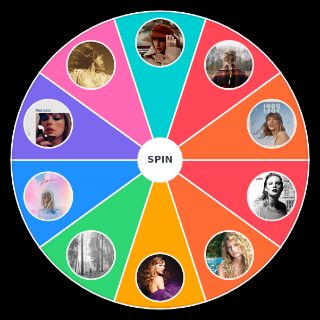 Taylor Swift Albums Random Generator