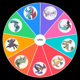 Pseudo Legendary Pokémon Final Evolutions Wheel