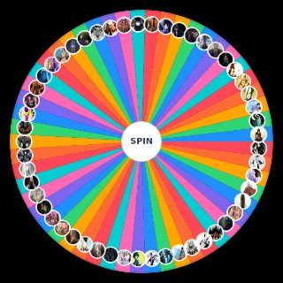 Random Top 50 anime villains Wheel