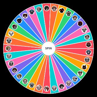 Choose a Random The Binding of Isaac: Repertance Characters