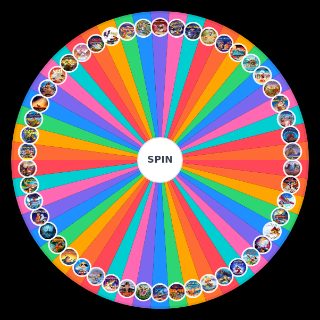 Todas las películas de Disney Wheel