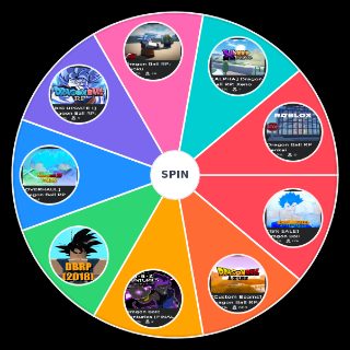 Spin the Wheel: Roblox Dragon Ball RP