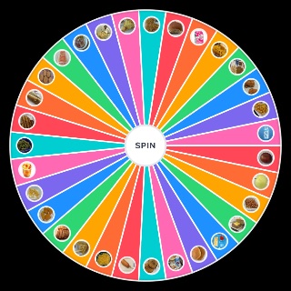 Random School Lunch Wheel