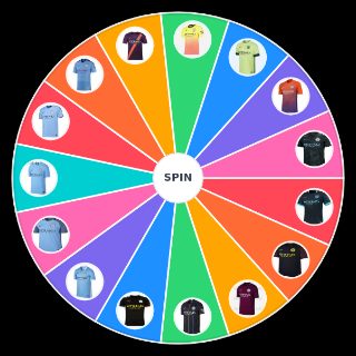 Manchester City Kits Wheel
