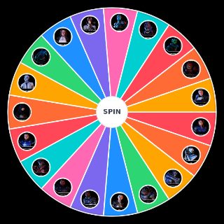 Random Mass Effect Legendary Squadmates Wheel