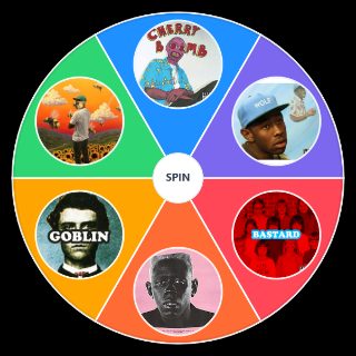 Tyler The Creator Album Wheel