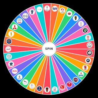 Random Car manufacturers Wheel