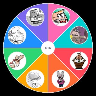 Choose a Random Captain Underpants characters