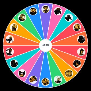Random Bendy And The Ink Machine Characters Wheel