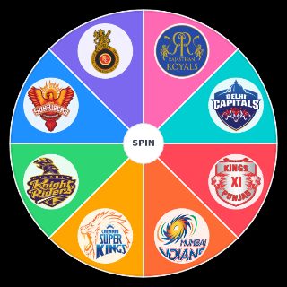 Random Ipl teams Wheel