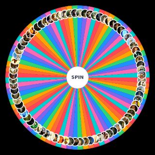 Random Avatar Characters Wheel
