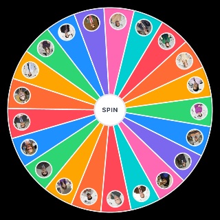 Random The Office Characters Wheel
