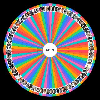 Random Hip Hop/RnB Artists Wheel