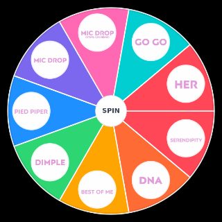 Random BTS Love Yourself: 'Her' Songs Picker