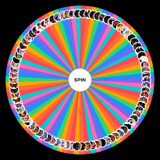 Spin the Wheel: FNAF Characters (as of VR)