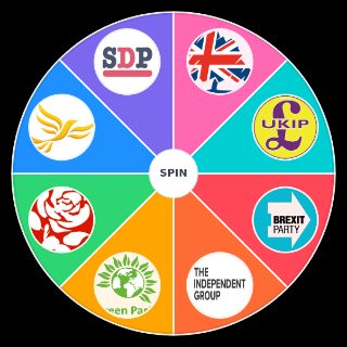 UK Political Parties Random Generator