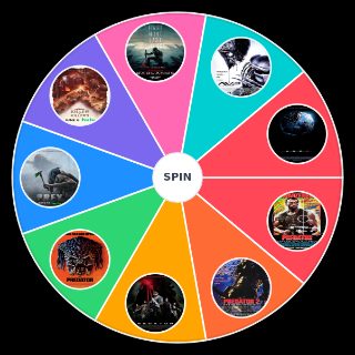 Predator Movies Wheel