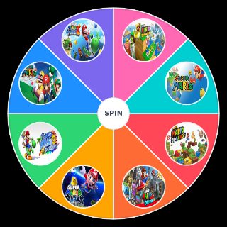 Best Super Mario 3D Games Random Picker
