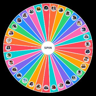 Random OW2 all Heroes Wheel