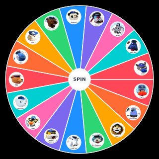 Polish Police Mascots Wheel