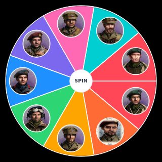 Random Company of Heroes 2 British Commanders Wheel