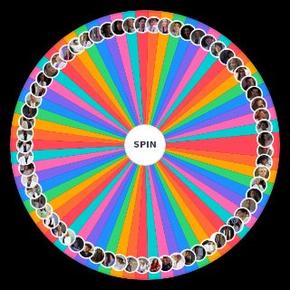 Grey's Anatomy Characters Wheel