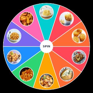 Random Recettes à base de pommes de terre Picker