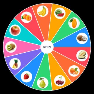 Random FRUTAS Wheel