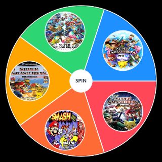 Super Smash Bros. Games Random Generator