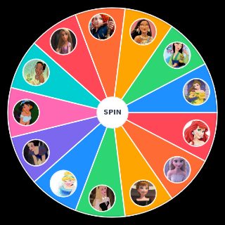 Disney princesses Random Picker
